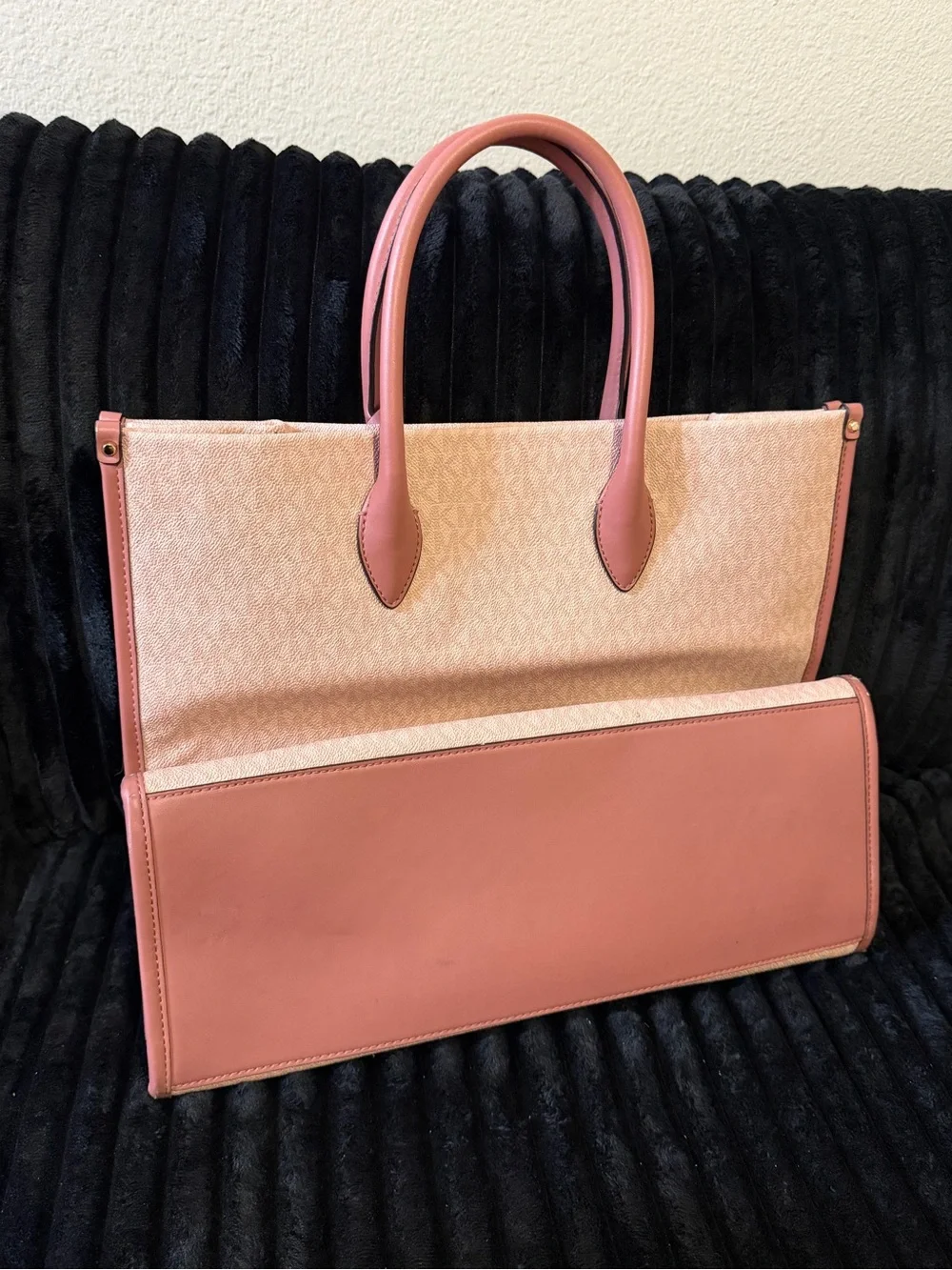 Michael Kors Blush Pink Logo Tote